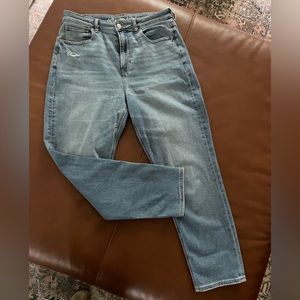 American eagle stretch mom jeans